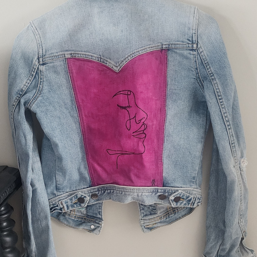 Abercrombie & Fitch Blue Denim Jacket
